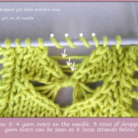 Nachtfalter Pattern Support: Hints and Tips for the Honeybee Lace